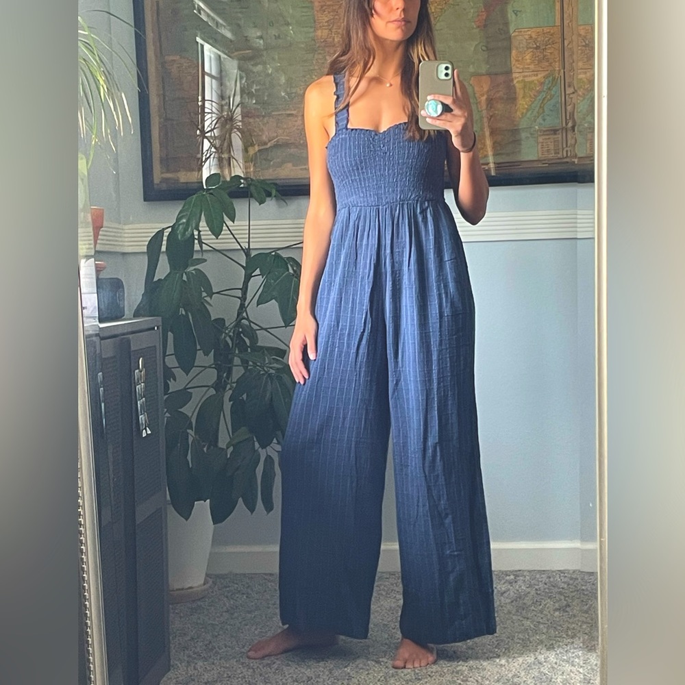 Roxy blue jumpsuit / romper